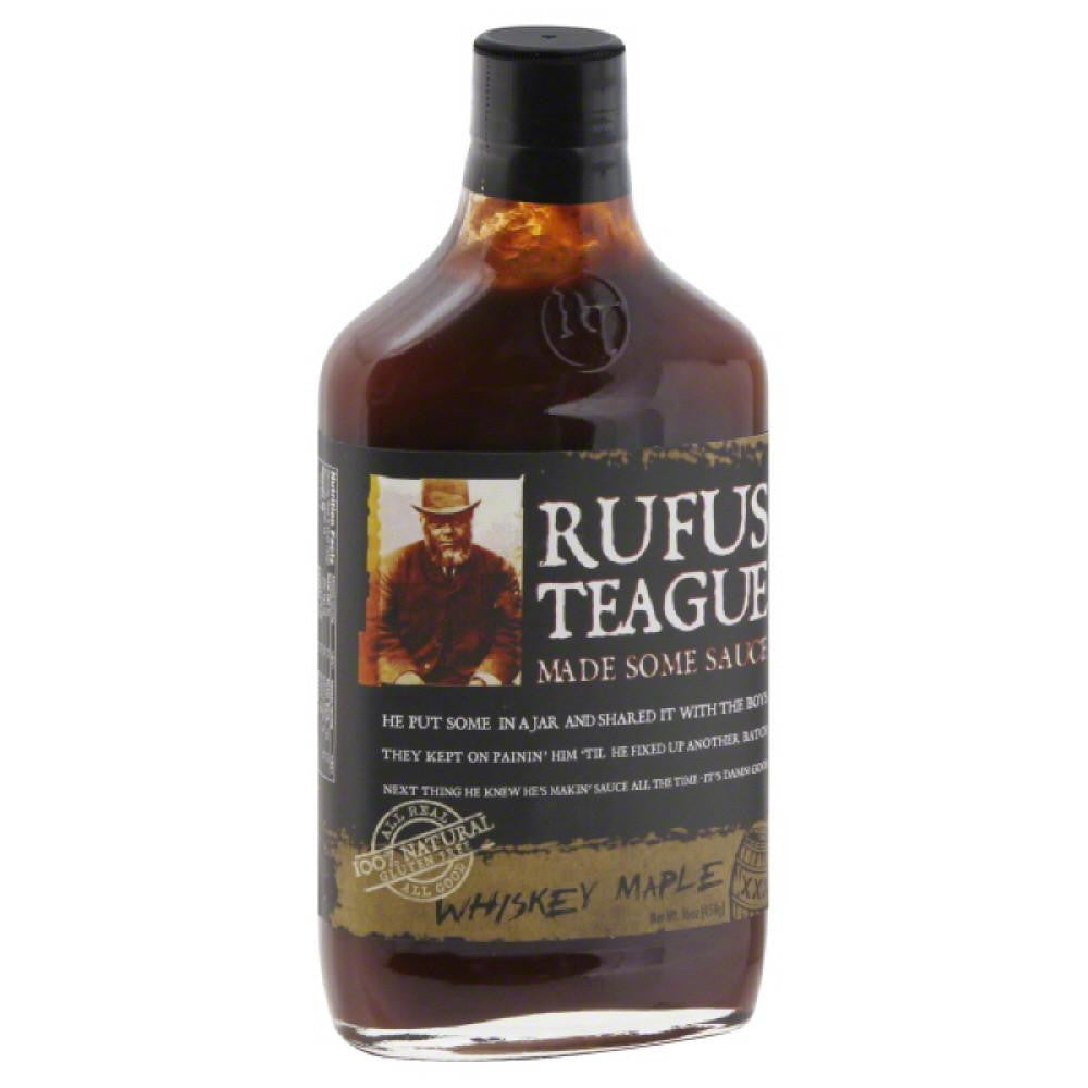 Rufus Teague Whiskey Maple Sauce, 16 Oz (Pack of 6)