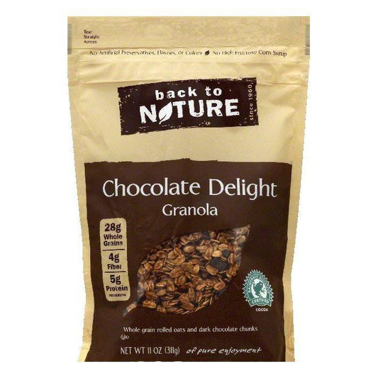 Back To Nature Chocolate Delight Granola, 11 OZ (Pack of 6)