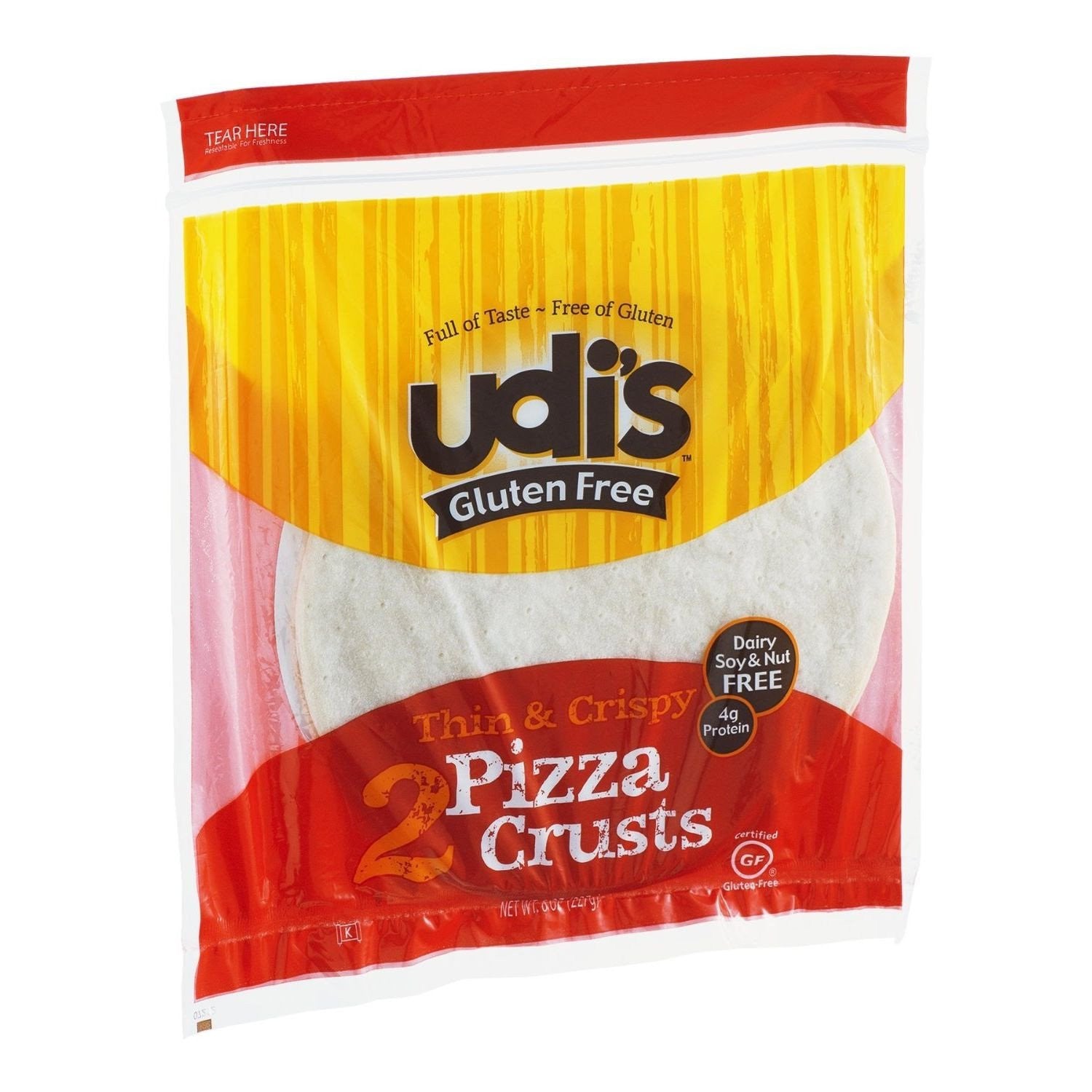 Udi's Gluten Free Pizza Crust, 9 Oz (Pack of 8)