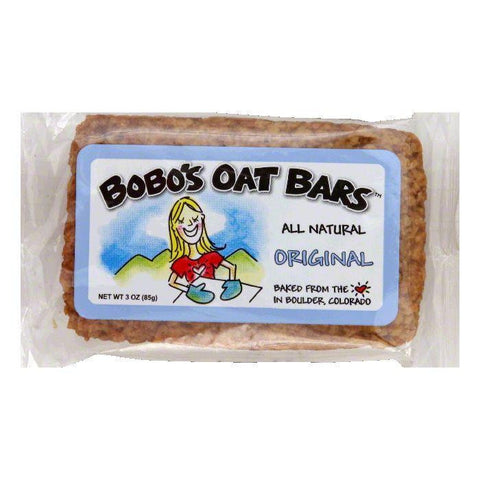 Bobos Oat Bars Original Oat Bar, 3 OZ (Pack of 12)