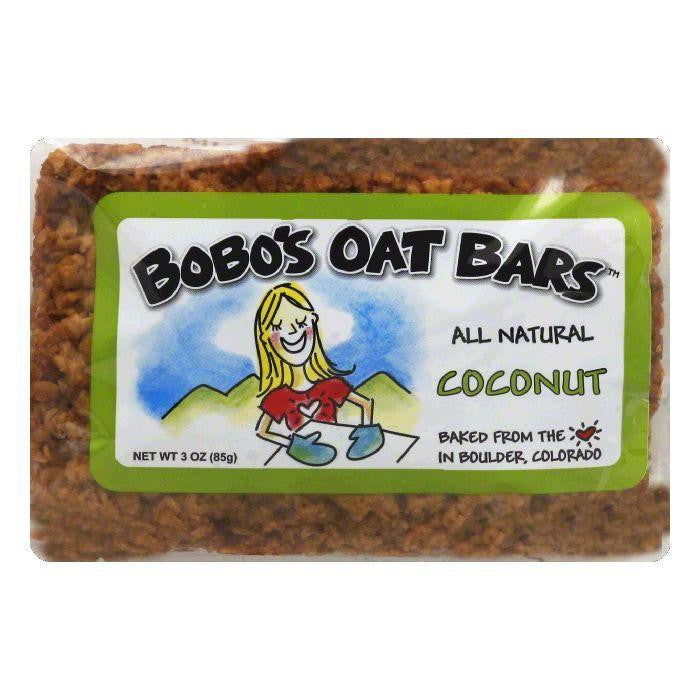 Bobos Oat Bars Coconut Oat Bar, 3 OZ (Pack of 12)