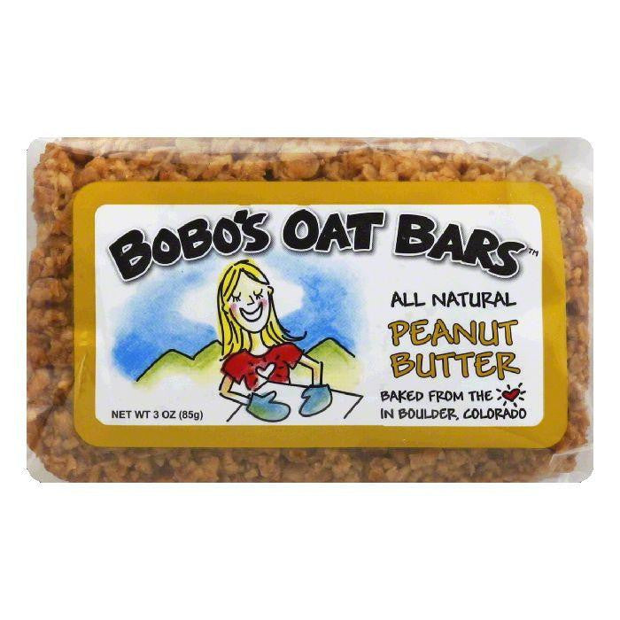 Bobos Oat Bars Peanut Butter Oat Bar, 3 OZ (Pack of 12)