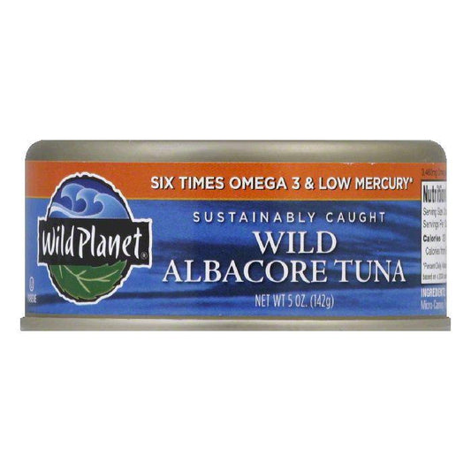 Wild Planet Low Mercury Wild Albacore Tuna, 5 OZ (Pack of 12)