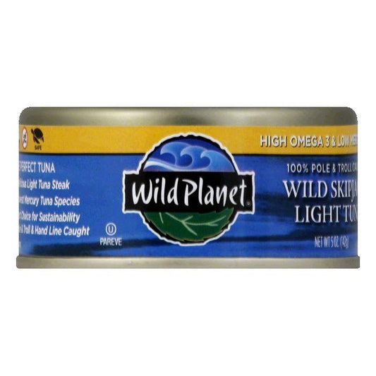 Wild Planet Low Mercury Wild Skipjack Tuna, 5 OZ (Pack of 12)