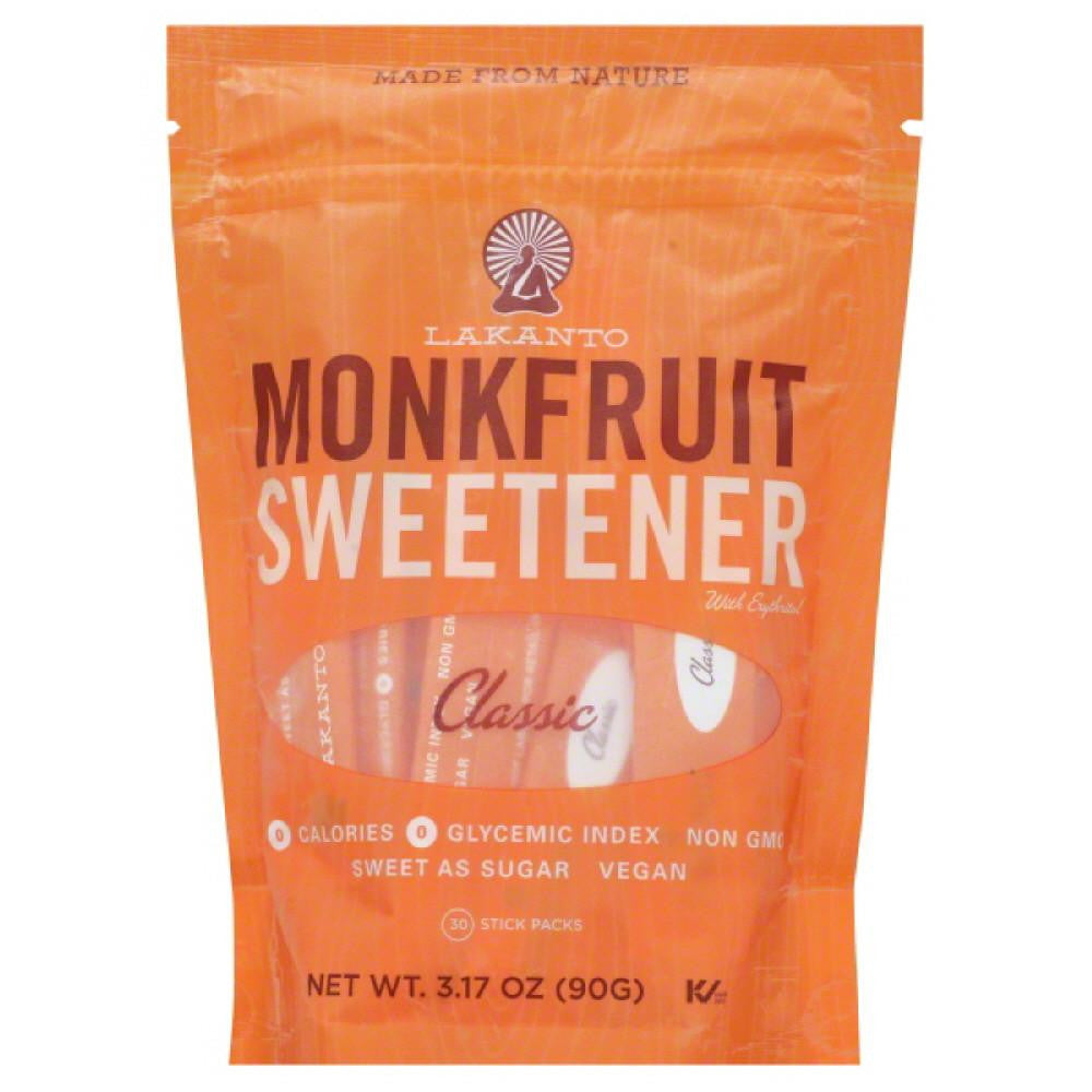 Lakanto Classic Monkfruit Sweetener, 3.17 Oz (Pack of 8)