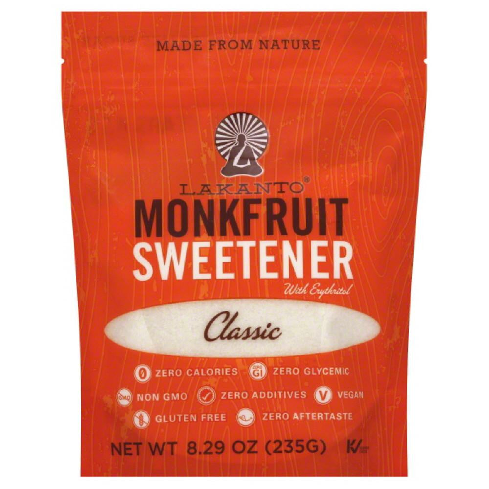 Lakanto Classic Monkfruit Sweetener, 8.29 Oz (Pack of 10)