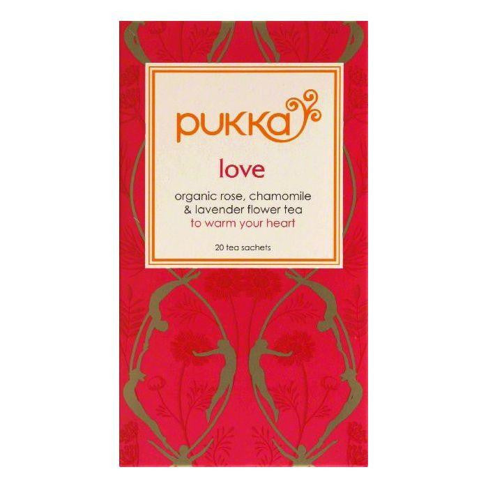 Pukka Sachets Love Tea, 20 ea (Pack of 6)