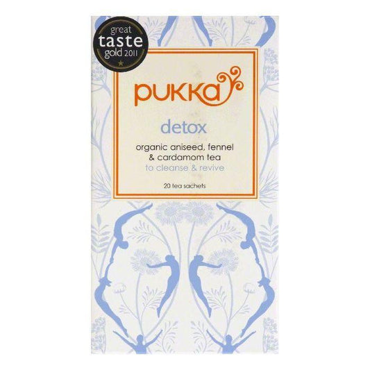 Pukka Sachets Detox Tea, 20 ea (Pack of 6)