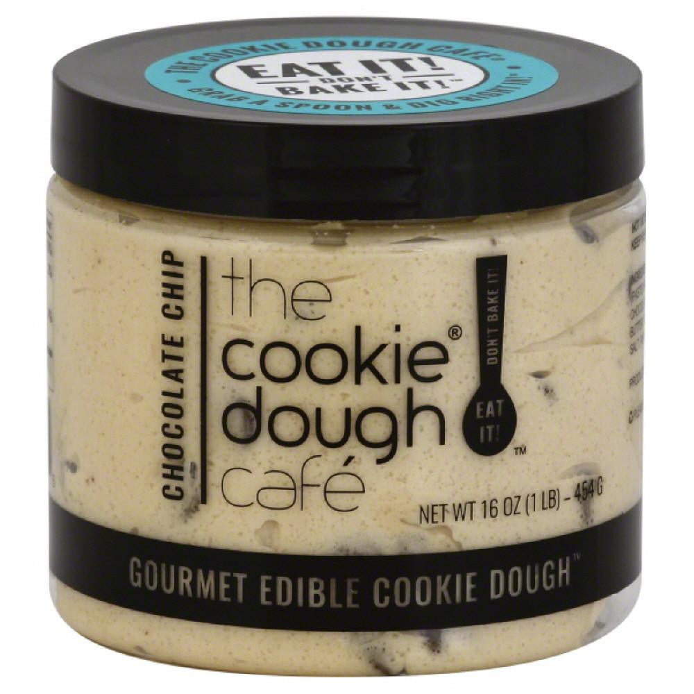 Cookie Dough Cafe Chocolate Chip Gourmet Edible Cookie Dough, 16 Oz (Pack of 8)