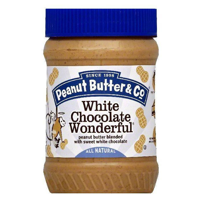 Peanut Butter & Co White Chocolate Wonderful Peanut Butter, 16 OZ (Pack of 6)