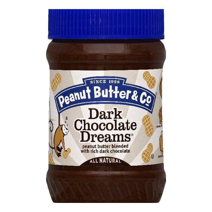 Peanut Butter & Co Dark Chocolate Dreams Peanut Butter, 16 OZ (Pack of 6)