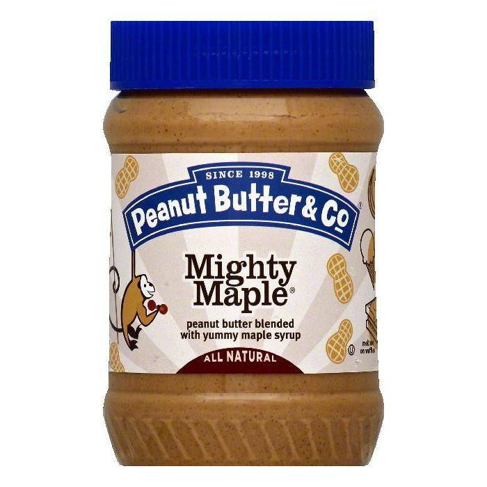 Peanut Butter & Co Mighty Maple Peanut Butter, 16 OZ (Pack of 6)