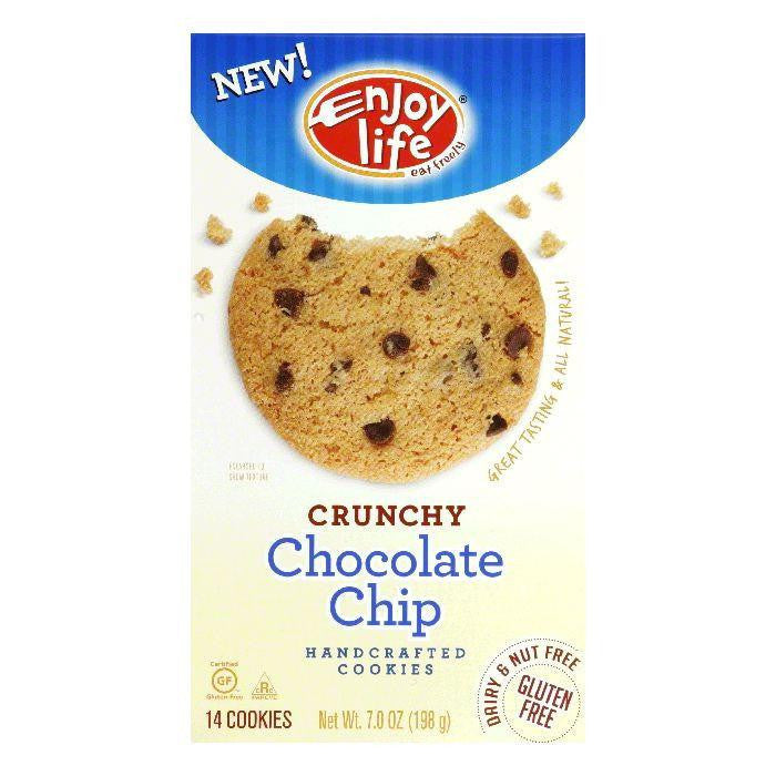 Enjoy Life Crunchy Chocolate Chip Cookie, 7 OZ (Pack of 6)