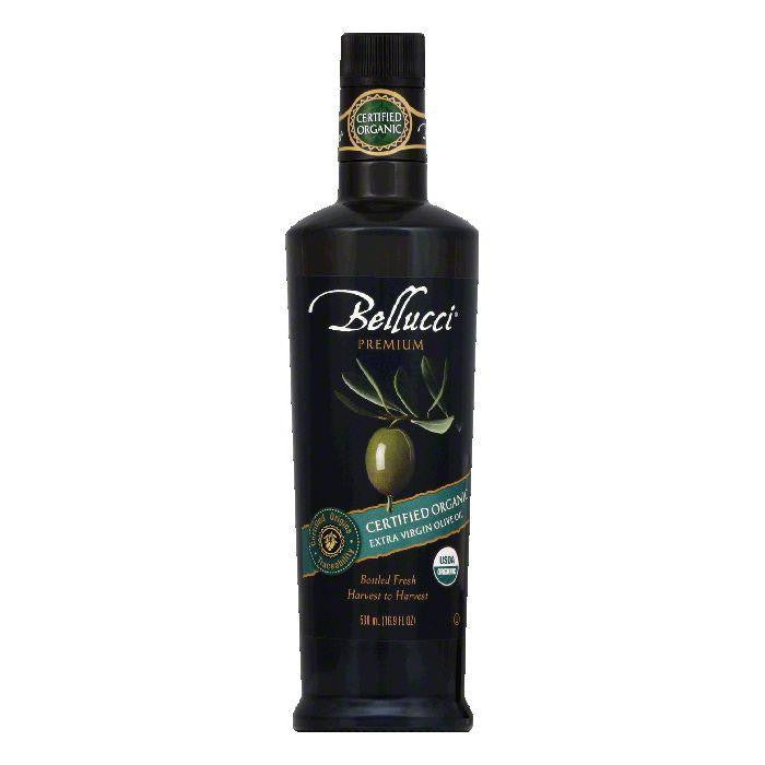 Bellucci Certified Organic Extra Virgin Olive Oil, 500 ML (Pack of 6)