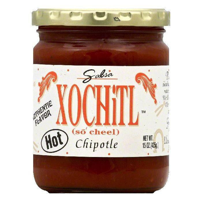 Xochitl Hot Chipotle Salsa, 15 OZ (Pack of 6)