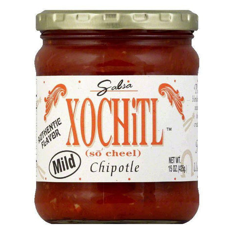 Xochitl Salsa Chipotle Mild, 15 OZ (Pack of 6)