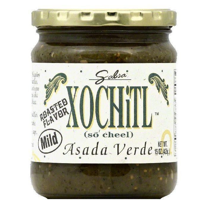 Xochitl Mild Asada Verde Salsa, 15 OZ (Pack of 6)