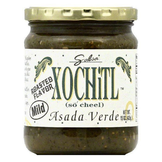 Xochitl Mild Asada Verde Salsa, 15 OZ (Pack of 6)