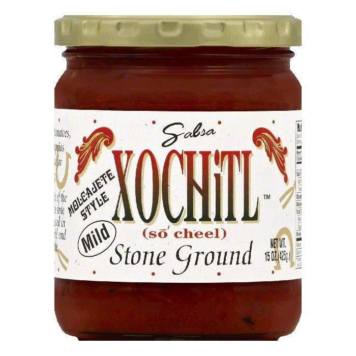 Xochitl Mild Stone Ground Salsa, 15 OZ (Pack of 6)