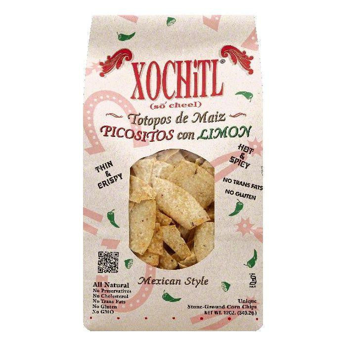 Xochitl Hot & Spicy Mexican Style Corn Chips, 12 OZ (Pack of 10)