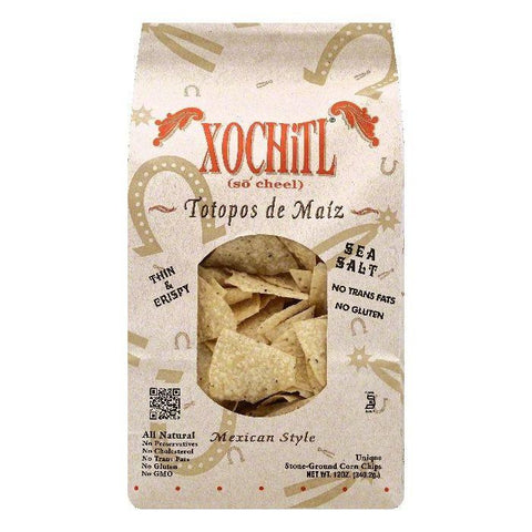 Xochitl Sea Salt Corn Chips, 12 OZ (Pack of 10)