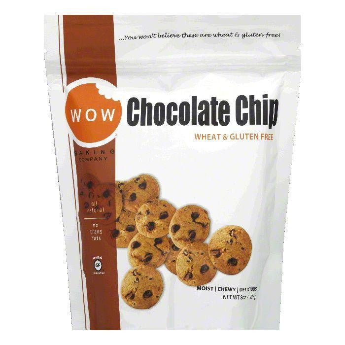 WOW Baking Bag Gluten Free Chocolate Chip Cookies, 8 OZ (Pack of 6)