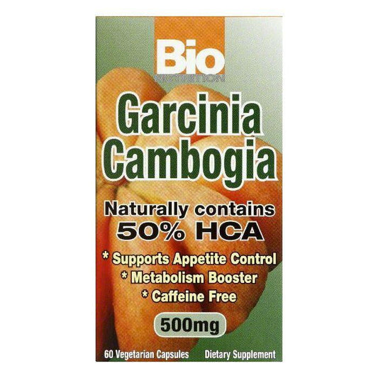 Bio Nutrition Vegetarian Capsules 500 mg Garcinia Cambogia, 60 ea