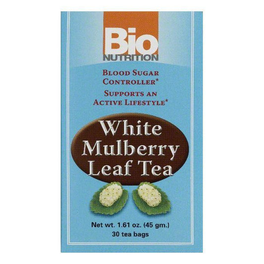 Bio Nutrition Bags White Mulberry Leaf Tea, 30 ea (Pack of 3)