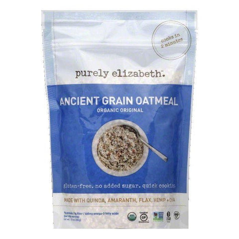 Purely Elizabeth Original Organic Ancient Grain Oatmeal, 10 OZ (Pack of 6)