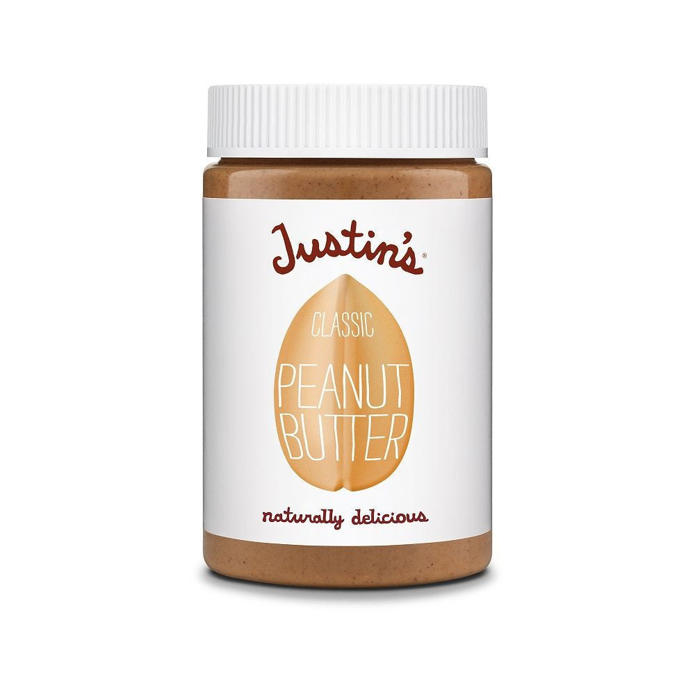 Justin's Natural Classic Peanut Butter, 16 OZ (Pack of 12)