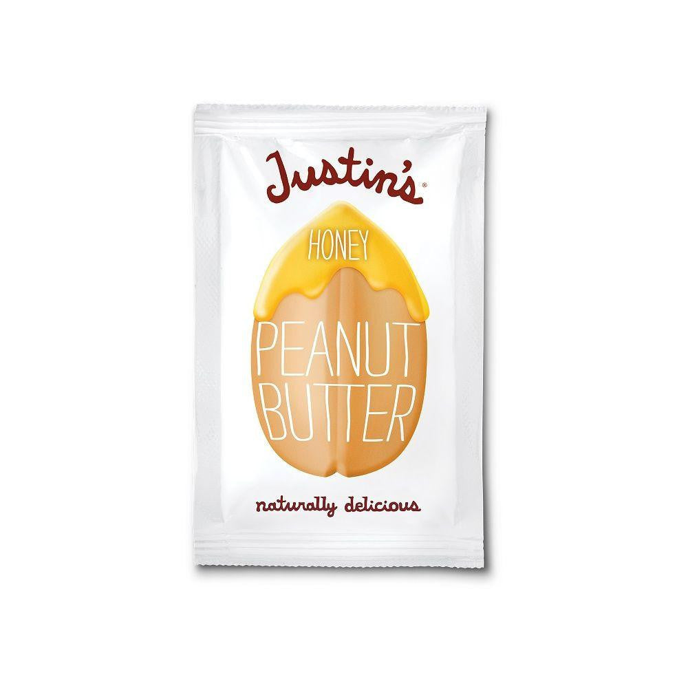 Justin's Natural Honey Peanut Butter Squeeze Packs, 1.15 OZ (Pack of 10)