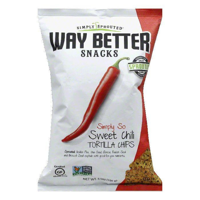 Way Better Snacks So Sweet Chili Chips, 5.5 OZ (Pack of 12)