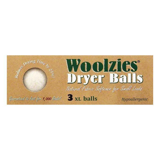 Woolzies XL Dryer Balls, 3 ea (Pack of 12)