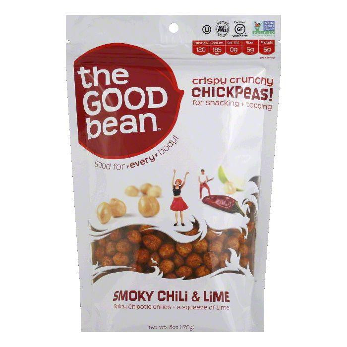 Good Bean Smoky Chili & Lime Chickpeas, 6 Oz (Pack of 6)