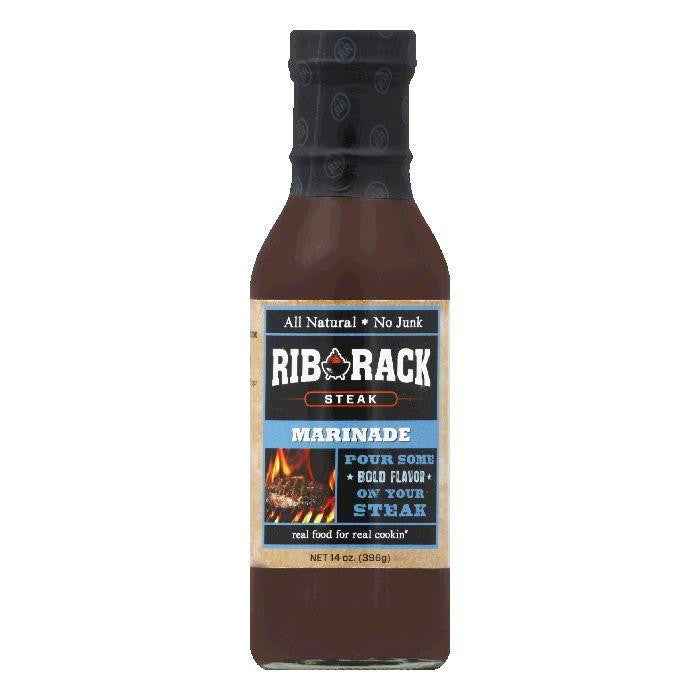 Rib Rack Steak Marinade Sauce, 12 OZ (Pack of 6)