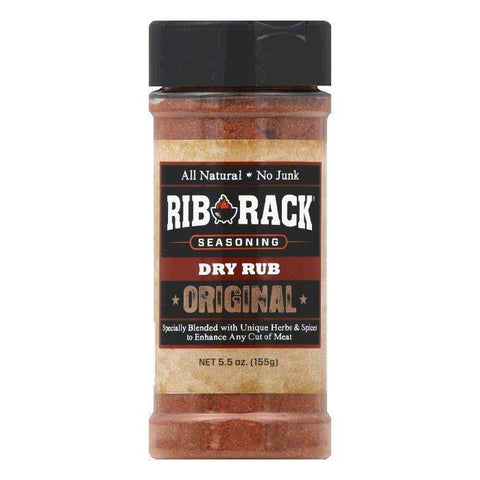 Rib Rack Original Seasoning Rub, 5.5 OZ (Pack of 6)