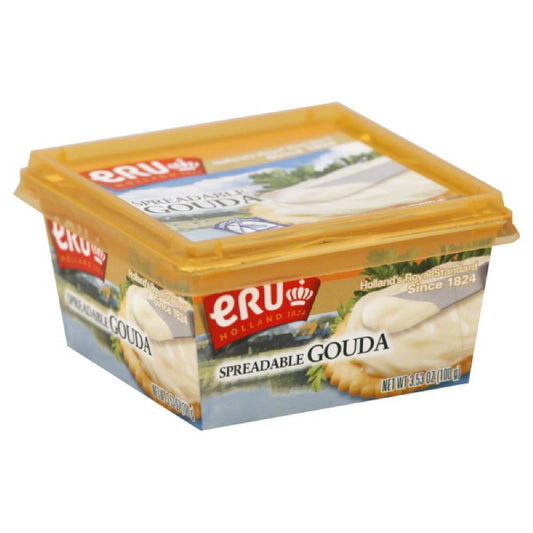 Eru Gouda Spreadable Cheese, 3.5 Oz (Pack of 12)