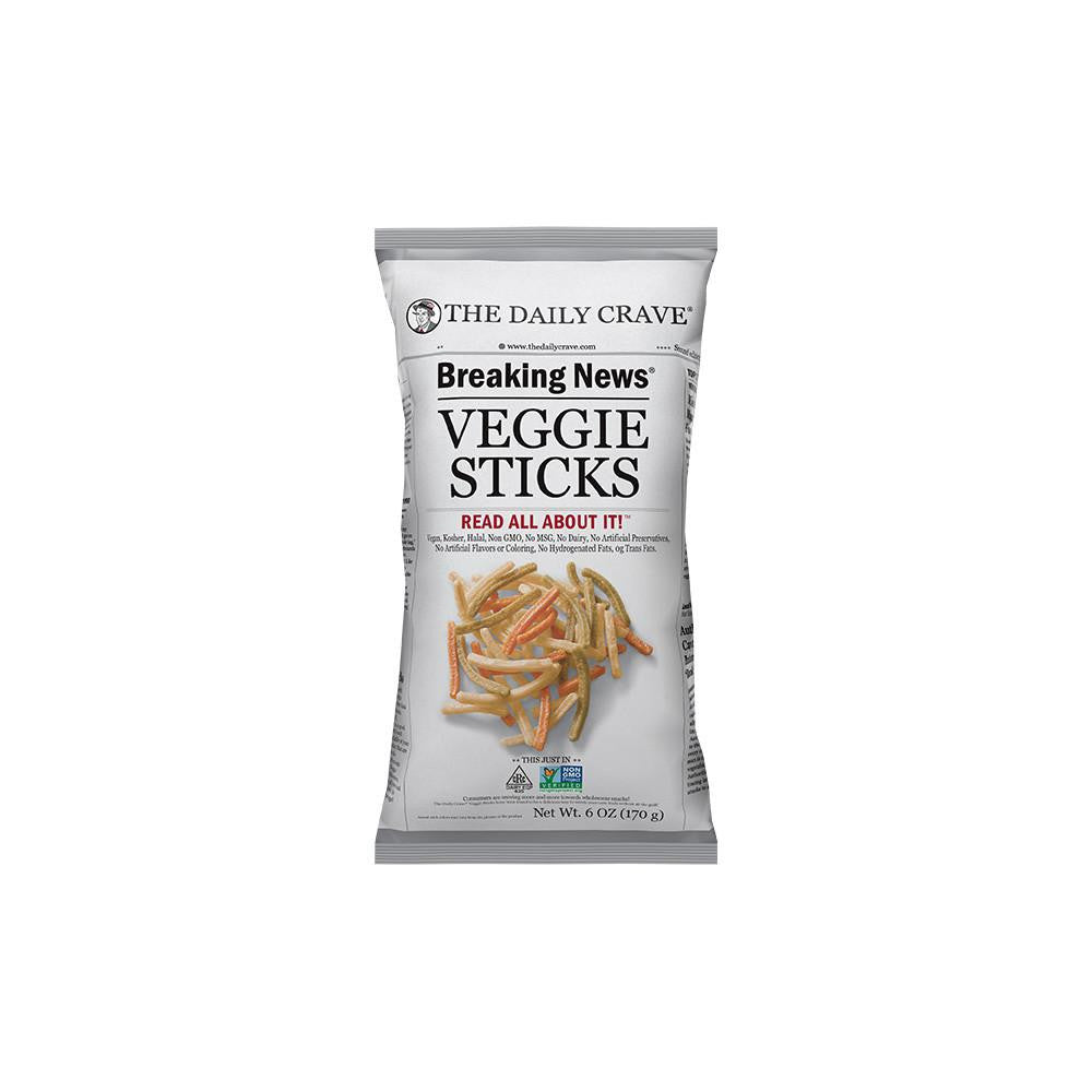The Daily Crave Veggie Stick, 6 OZ (Pack of 8)