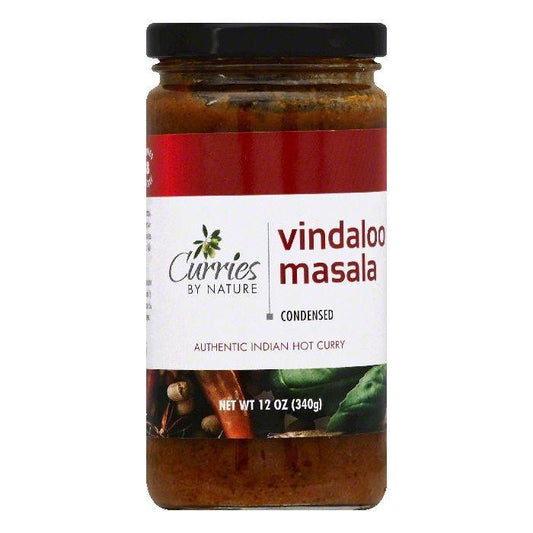 Curries By Nature Vindaloo Masala Hot Condensed Curry, 12 OZ (Pack of 6)