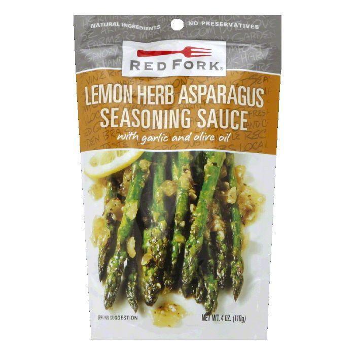 Red Fork Lemon & Herb Asparagus Seasoning Sauce, 4.5 OZ (Pack of 8)