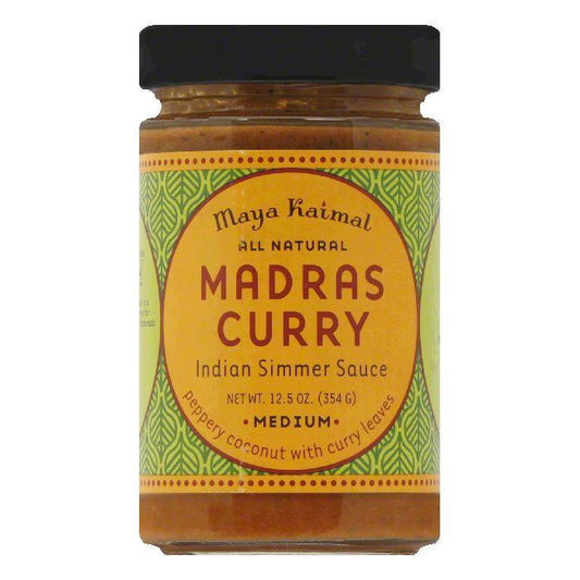 Maya Kaimal Medium Madras Curry, 12.5 Oz (Pack of 6)