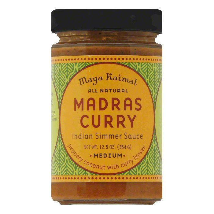 Maya Kaimal Medium Madras Curry, 12.5 Oz (Pack of 6)
