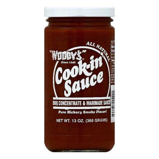 Woodys BBQ Concentrate & Marinade Sauce, 13 OZ (Pack of 6)