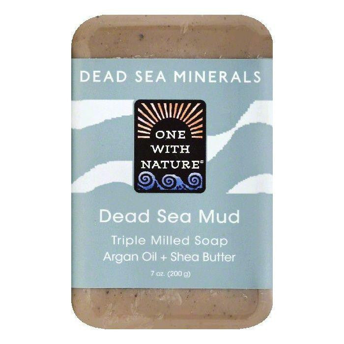 One With Nature Dead Sea Mud Soap, 7 OZ (Pack of 3)