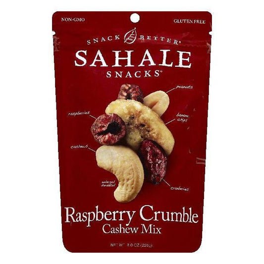 Sahale Raspberry Crumble Cashew Mix, 8 OZ (Pack of 4)