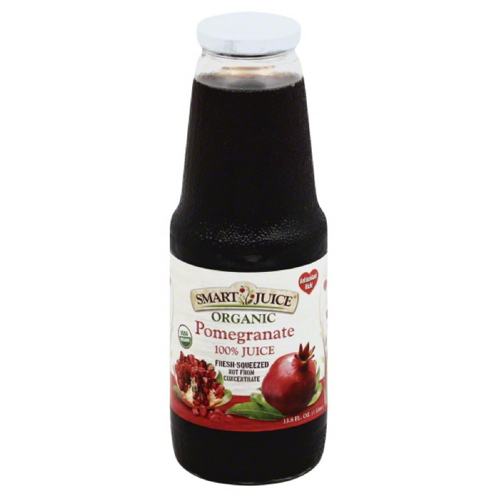 Smart Juice Pomegranate Organic 100% Juice, 33.8 Oz (Pack of 6)