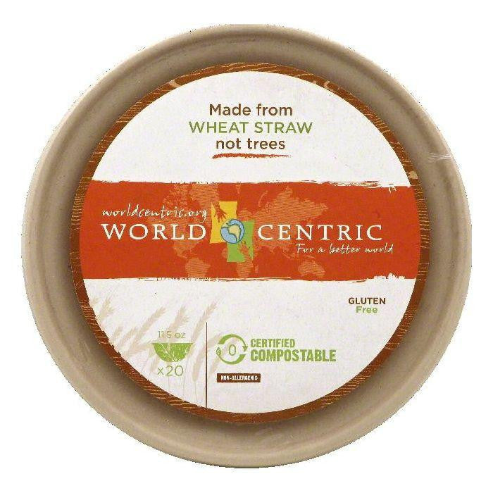 World Centric 11.5 Oz Bowls, 20 ea (Pack of 12)