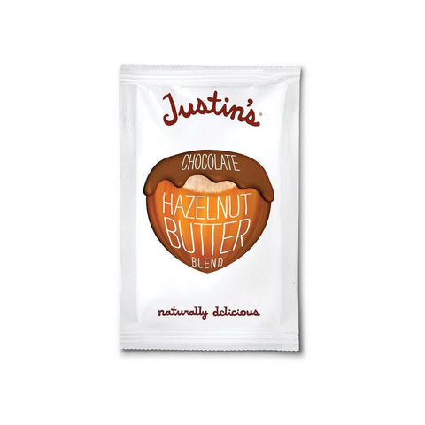 Justin's Nut Butter Chocolate Hazelnut, 1.15 Oz (Pack of 10)