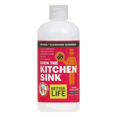 Better Life Gentle Green Scrubber, 16 Oz (Pack of 6)