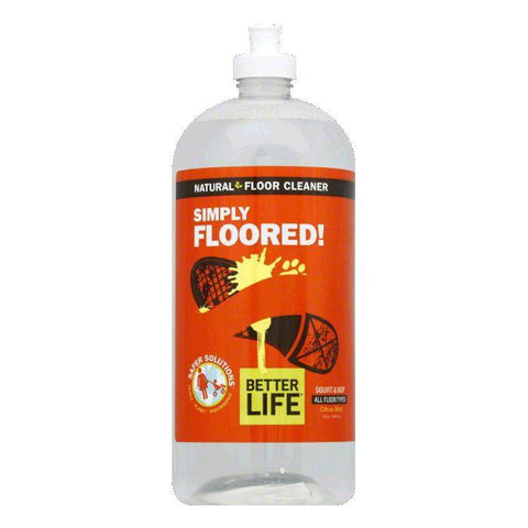 Better Life Ready to Use Simply Floored Floor Cleaner, 32 OZ (Pack of 6)